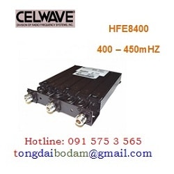 DUPLEXER CELWAVE HFE8400 UHF 400-450Mhz