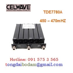 DUPLEXER CELWAVE TDE7780A UHF 450-470Mhz