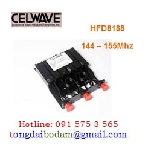HFD8188 | DUPLEXER CELWAVE VHF 144 - 155Mhz
