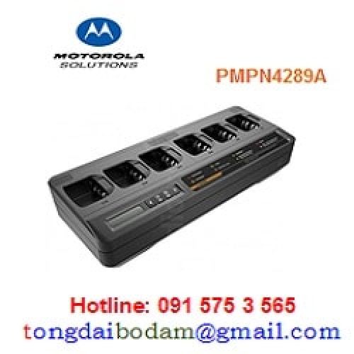 PMPN4289A | Bộ sạc 6 hộc Motorola XiR P8668 Ex 